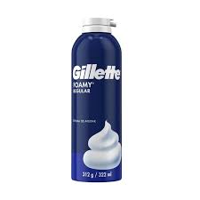 ESPUMA DE AFEITAR GILLETTE FOAMY 312g REGULAR